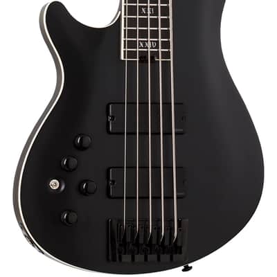 Schecter SLS Evil Twin-5 LH Satin Black image 1