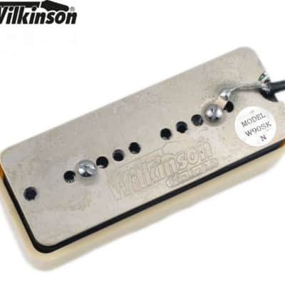 Wilkinson Premium W90SK "STACKED" P90 Soapbar Pickup - Korea- CREAM Neck Position Fast US Ship image 2