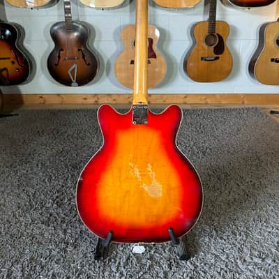 Fender Coronado II with Rosewood Fretboard 1967 - Cherry Red image 10