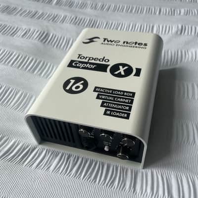 Two Notes Torpedo Captor X 16ohm Stereo Reactive Load Box / Attenuator 2020 - White image 3