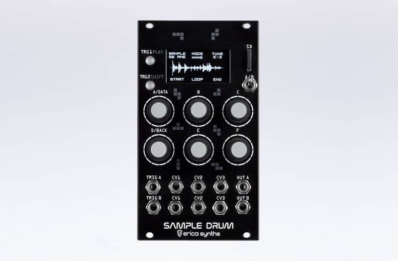 ERICA SYNTHS SAMPLE DRUM : BRAND NEW :  [DETROIT MODULAR] image 1