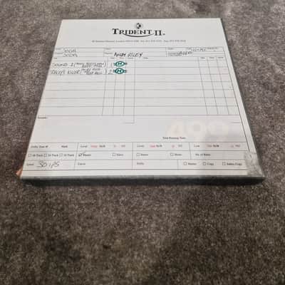 Soda – Britpop Band Collectible Trident II Studio Reel – Very Good w/ Box & Engineer Notes image 2