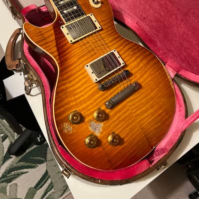 Gibson Les Paul 1959 Reissue 2023 - Gemini Burst - Brazilian board - Ultra Heavy Aged Murphy Lab image 4