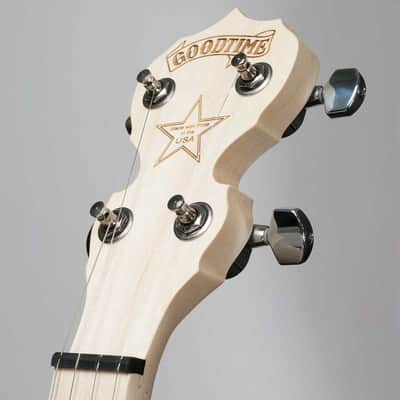 Deering Goodtime Left-Handed Openback Open 5-String Banjo Natural Blonde Maple Clawhammer Old Time image 7