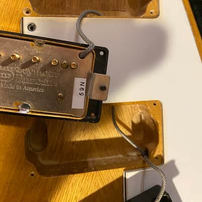 Hamer Vector Flying V 2004 Natural Korina image 15