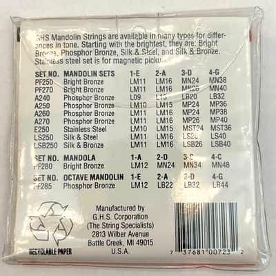 GHS A270 Mandolin String Sets Medium 6 sets image 2