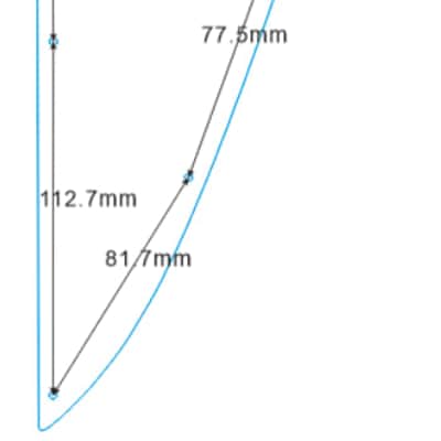 For Fit Gibson Firebird Red Logo Style Guitar Pickguard Scratch Plate 4 Ply White Pearl image 2