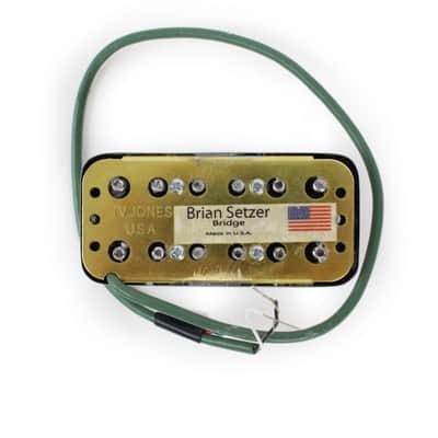 TV Jones Brian Setzer Signature Bridge Pickup Universal Mount in Chrome image 3