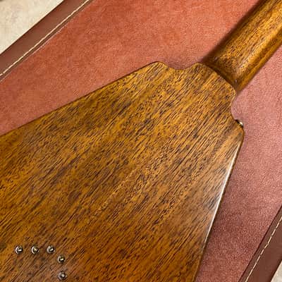 2026 Gibson Custom Shop 1958 Flying V Mahogany Antique Natural VOS image 8
