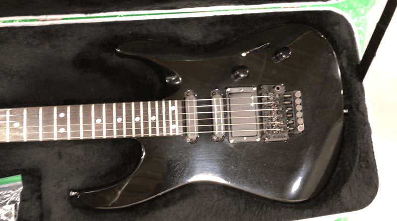 Charvel Fusion 1989-1990 Black Sparkle MIJ image 1