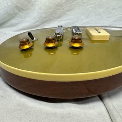 Hamer USA Studio Custom P90 Guitar with Case 1995 - Gold Top goldtop image 16