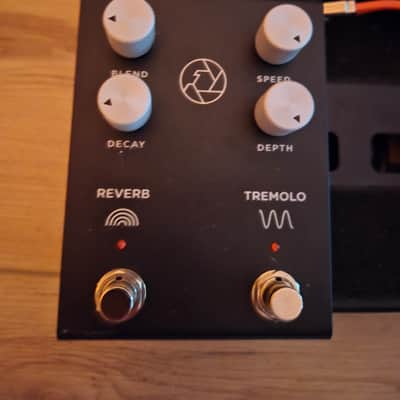 Milkman F-Stop Reverb/Tremolo 2019 - 2021 - Black image 1