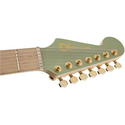 Charvel Angel Vivaldi Signature DK24-7 NOVA Guitar, Maple Fingerboard, Satin Sage Green image 19