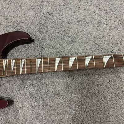 Custom Bordeaux Dinky 1990s Unique SCHALLER Superstrat guitar Active pickups Custom Shop Shred Machine Metal Strat solid body Lightweight exclusive image 4