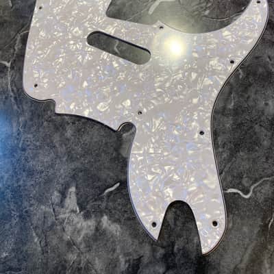 White Pearloid 4 Ply Pickguard for Squier '51 Vintage Modified 2013-2017 Made In USA by WD image 3