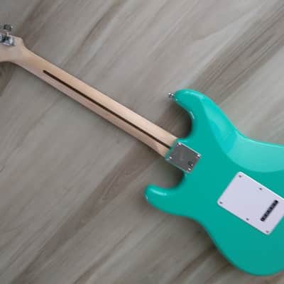 2019 Stratocaster HSS Guitar TurboCharged w/ Blender MOD Seafoam Squier Strat NEW image 9