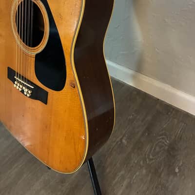 Yamaha FG-312 II 12-String Jumbo Dreadnought 1980s - Natural image 5