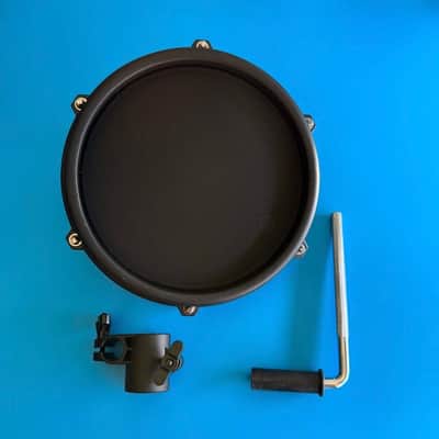 ALESIS NITRO DM7X Drum Part: 8 Inch Tom Single-Zone Mesh Pad w/L-Rod Clamp [V3]
