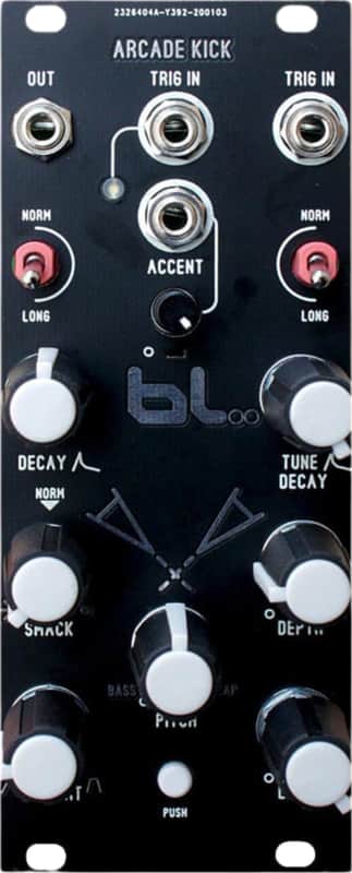 Blue Lantern Arcade Kick Drum Generator Eurorack Synth Module image 1