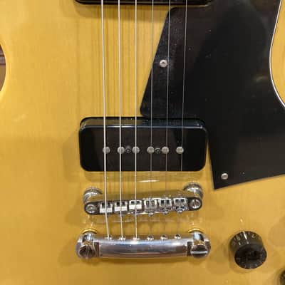 Epiphone Custom Shop Les Paul Speciai With Upgrades. Mojotone Silent P90 Neck. Gibson P90 Bridge. TV Yellow image 3