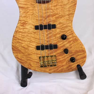 Warmoth Jazz Bass Natural image 4