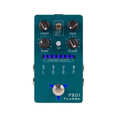 FLAMMA FS01 Drum Machine & Phrase Loop Pedal with 11 Groove Styles and 20 min Loopers image 2