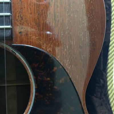 Martin O-17 guitar - 1934 - Pre War 0-17 All Mahogany - custom Cedar Creek tweed case - restored by image 23