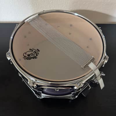Pork Pie USA Custom 6x12 Snare Drum - 2003 - Purple Satin Finish image 5
