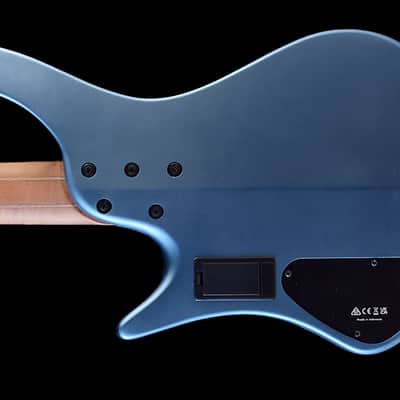 Ibanez EHB1000-AOM Bass Workshop 2024 - Present - Arctic Ocean Matte image 5