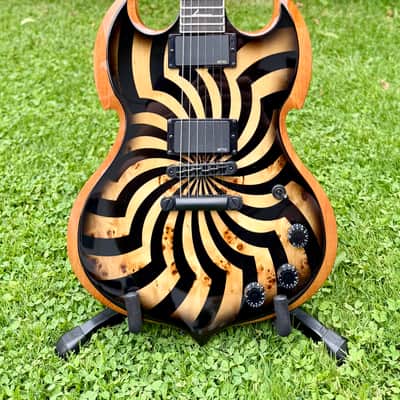 Wylde Audio Barbarian Buzzsaw Charcoal Burst image 2