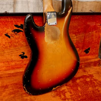 Fender Jazz Bass 1964 - Sunburst image 10