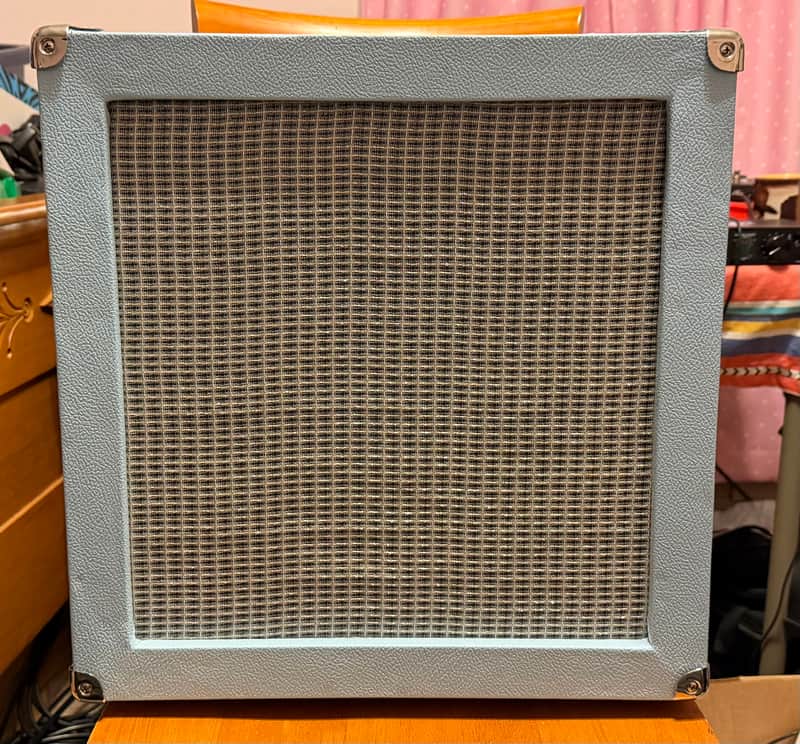 Home Built 1x12 Cabinet 2020’s - Carolina Blue image 1