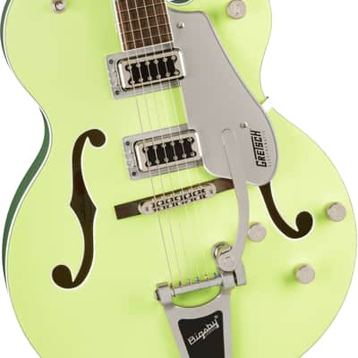 Gretsch G5420T Electromatic Classic Hollow Body Single-Cut with Bigsby - Two-Tone Anniversary Green image 1