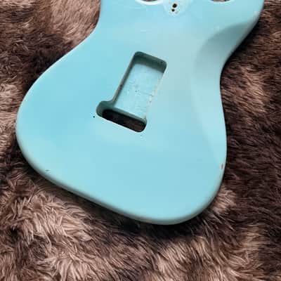 1978 Fender Stratocaster 3-Bolt Body - Sonic Blue Refin image 4
