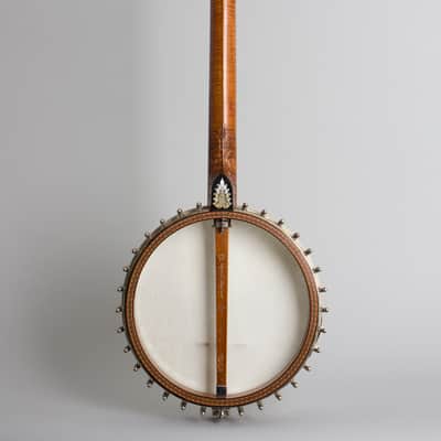 Vega  Tu-Ba-Phone #9 5 String Banjo (1923), ser. #67614, original black hard shell case. image 2