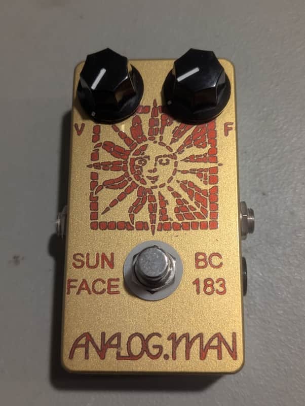 Analogman Sun Face Silicon Fuzz | Reverb Canada