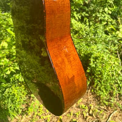 Edmonds Moon Spruce/ Plum pudding mahogany D-18 BUILT FOR SHAWN BROCK image 7