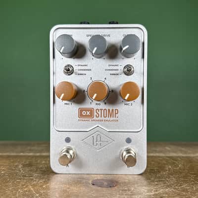 Universal Audio OX Stomp Dynamic Speaker Emulator 2023 - Present - Silver image 2