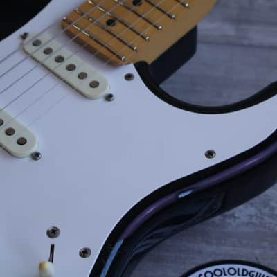 1983 Fender Japan "Dan Smith" Two-Knob Stratocaster (Black) image 6