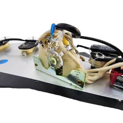 Carparelli Pre-Loaded HSS Strat Pickguard — CTS 500K Pots, CRL 5-Way, Vitamin Q Caps, HSS “Balanced Load” Mod image 7