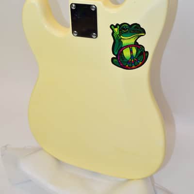 1994 Squier Standard Precision Bass 4-String Electric Bass Guitar, Rosewood Fingerboard, Antique White MIK image 13
