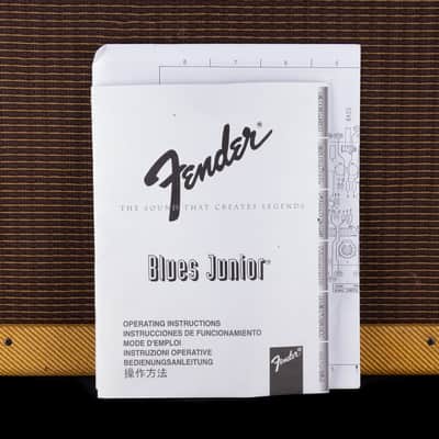 Pre-Owned 2008 Fender Blues Junior Lacquered Tweed Guitar Amp Combo image 9