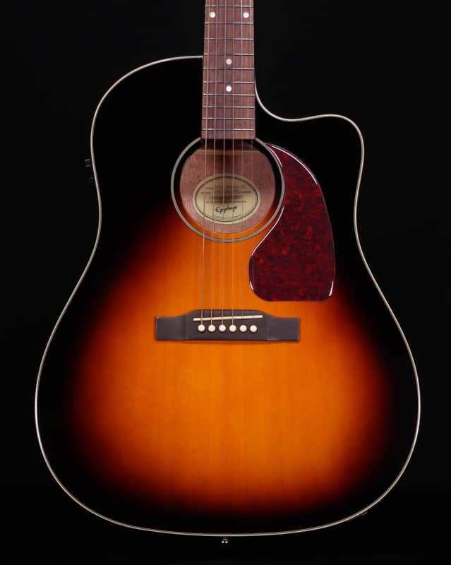 Epiphone J-45 Studio EC, Vintage Sunburst image 1