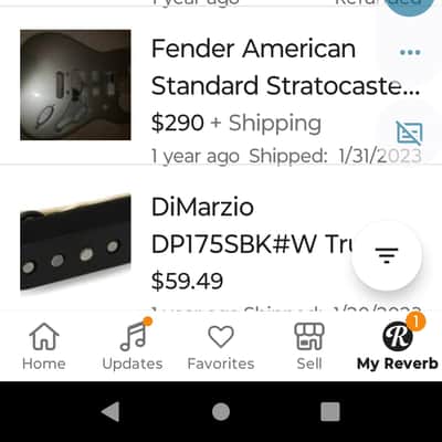 Fender Stratocaster American relic partscaster Duncan DiMarzio players image 23