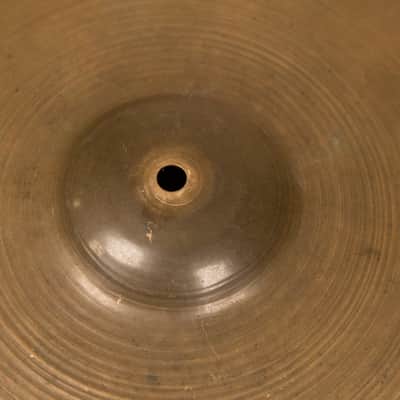 1930s 1940s Zildjian 17" Piatti Cymbal 1785 image 2