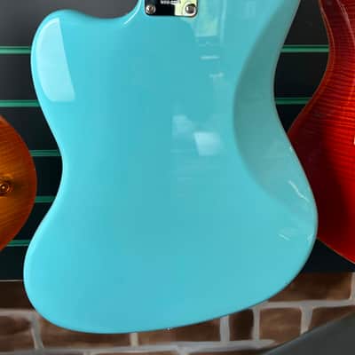 Fender 60th Anniversary Triple Jazzmaster Daphne Blue 2018 Electric Guitar image 15