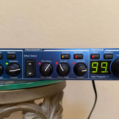 Lexicon MX200 Dual Reverb Effects Processor 2010s - Black/Blue [SCROLL DOWN FOR GREAT SAMPLE VIDEO] image 2