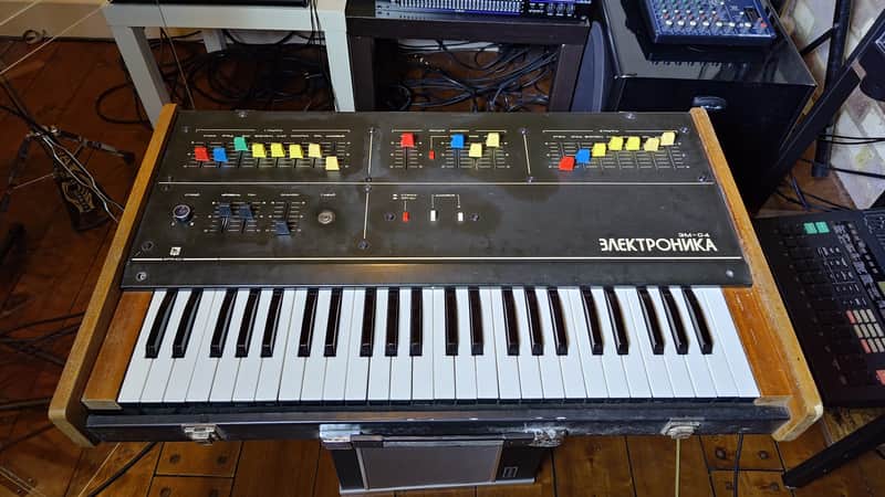Rare Vintage Strings Keyboard USSR Elektronika EM-04 (Электроника ЭМ-04) image 1