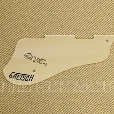 007-5795-049 Gretsch Pickguard, G6120DC Chet Atkins Hollow Body, Cut For DynaSonic Pickups, Gold 0075795049 image 1
