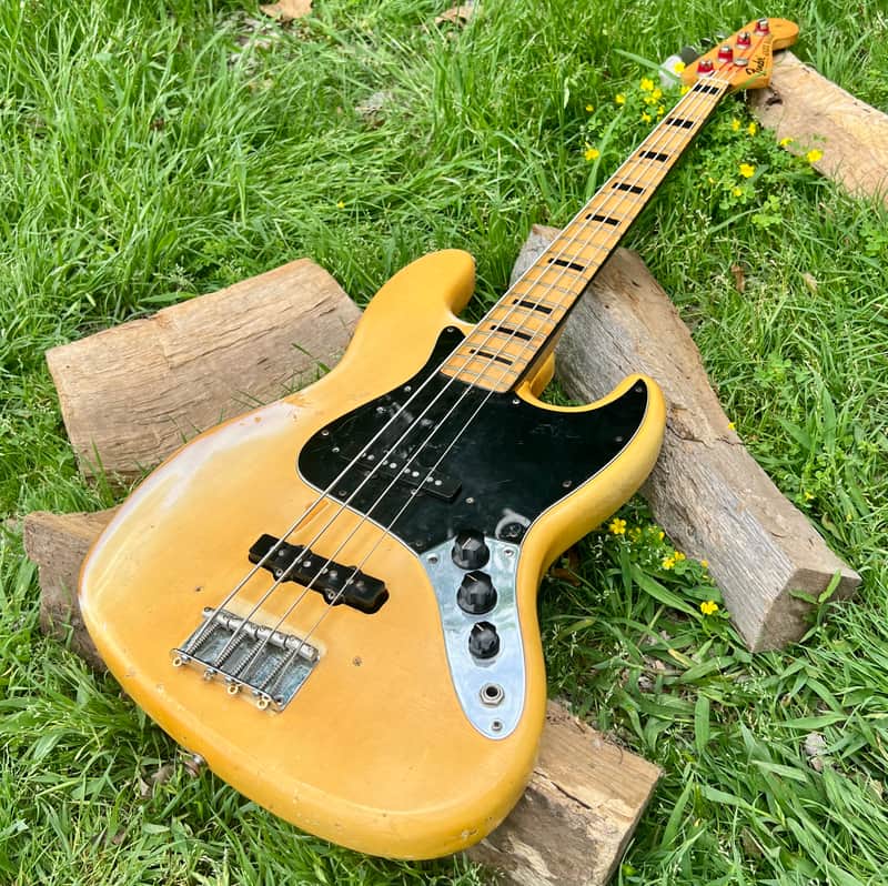 Vintage Fender Jazz Bass 1973 - Tuxedo Appointments Olympic White w Black Guard, Black Binding and Blocks image 1